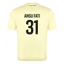 AS Monaco Ansu Fati #31 Tredje Tröja 2025-26 Korta ärmar